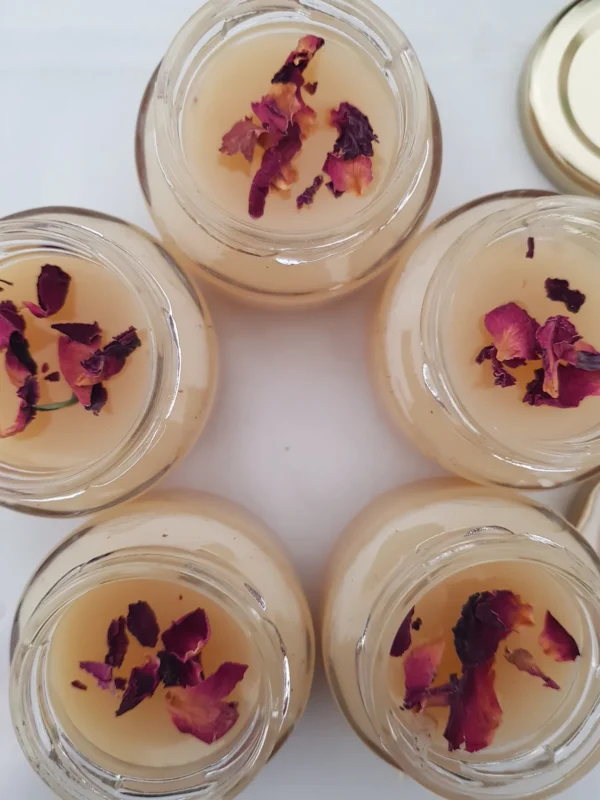 creme rosa 2 Creme Facial de Rosa Anti-Rugas